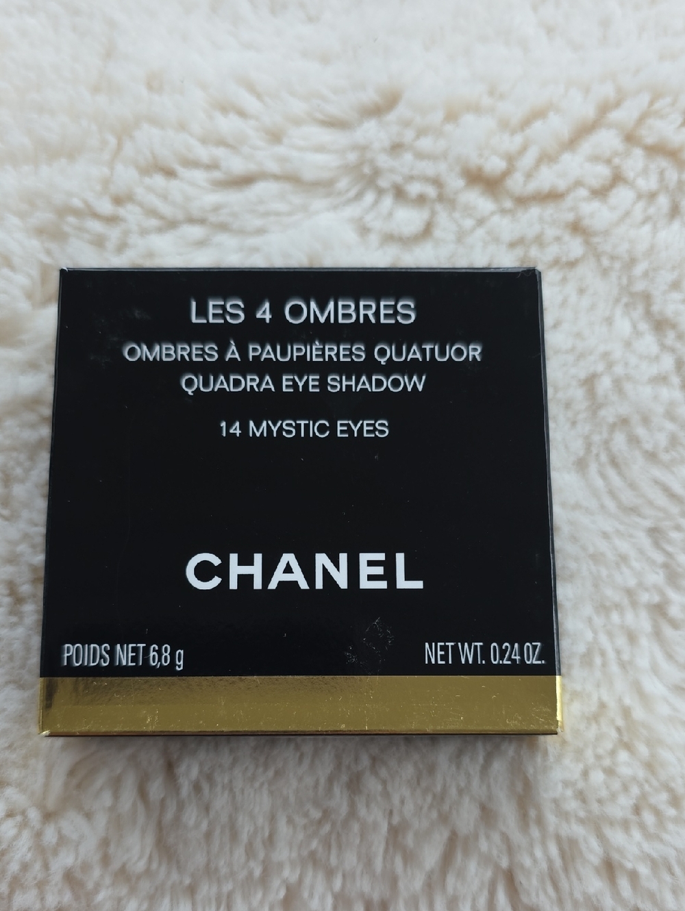 CHANEL Les 4 Ombres Quadra Eye Shadow - Black & Gold Accent (14 Mystic Eyes)